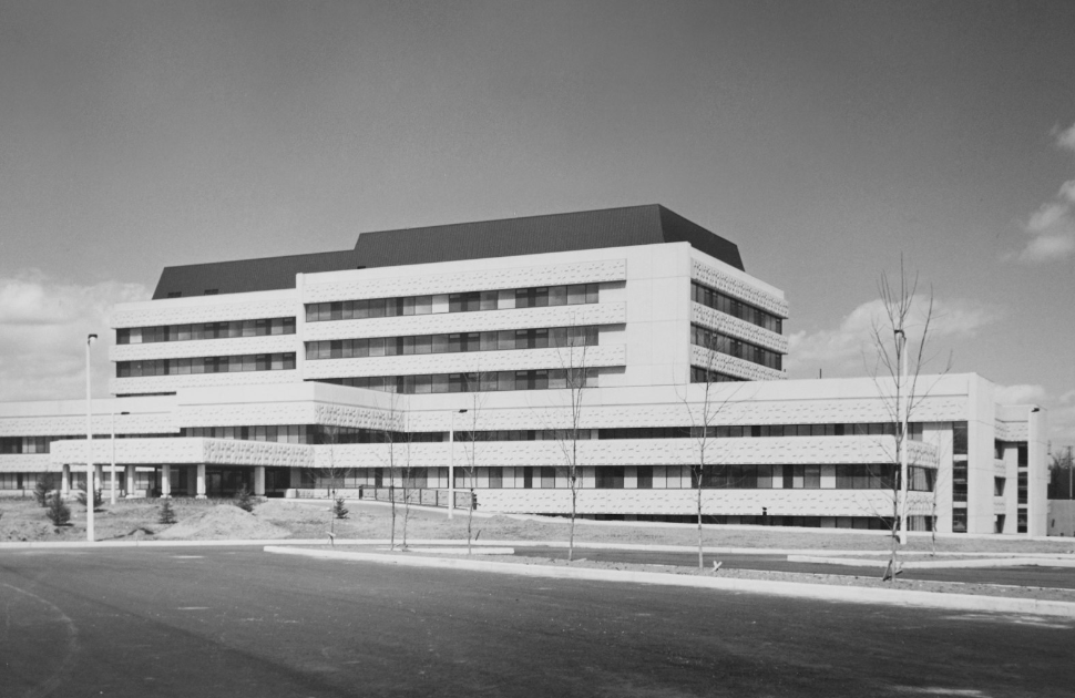 Archival photograph of CHEO in 1974