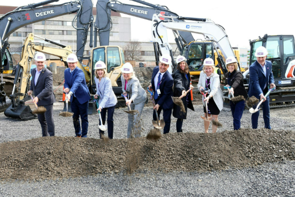 Breaking ground at the new ITC