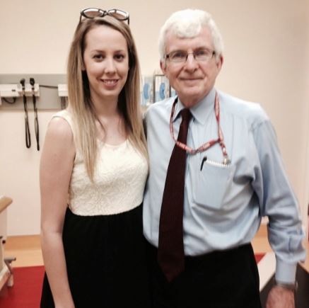 Kelsey and Dr. Willis