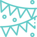 Cartoon festival banners