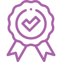 Cartoon outline of an award